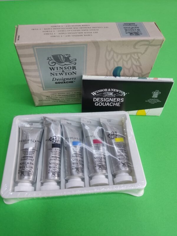 ACUARELA CHISGUETE WINSOR & NEWTON 5 TUBOS X 14 ML