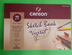 BLOCK DE PAPEL VEGETAL A3 X 25 HOJAS