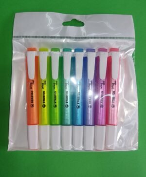 SET DE RESALTADORES STABILO SWING COOL X 8 PZAS EN BOLSA