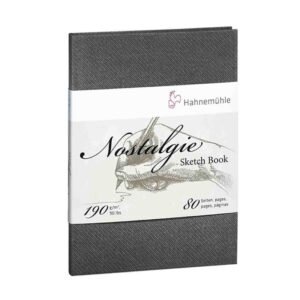 BITACORA HAHNEMUHLE NOSTALGIE 190 GR X 80 HJS TAM A4