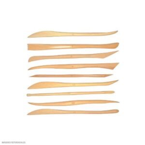 ESTECAS DE MADERA X 9 PCAS