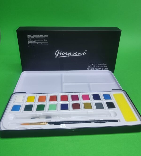 ACUARELAS PASTILLA GIORGIONE X 18 G-1618A