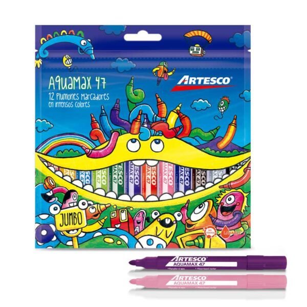 PLUMONES JUMBO ARTESCO AQUAMAX 47 X 12 PCAS