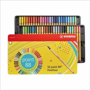 SET FINEPEN POINT 88 STABILO X 50 PCAS 8850-6