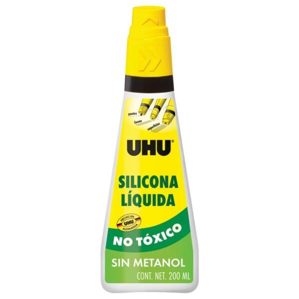 UHU SILICONA LIQUIDA PEGALOTODO X 200 ML